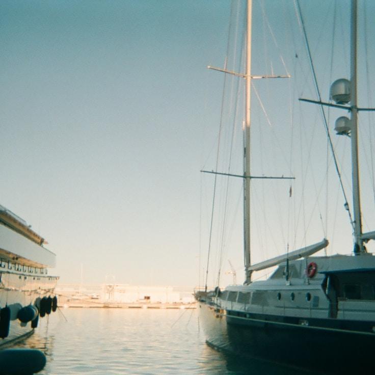 Sailing lifestyle captured moment